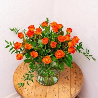 oranje rozen bloemen bezorgen