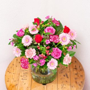 hartverwarmend roze bloemen bezorgen